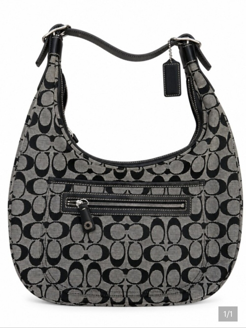 Vintage Coach Soho hobo bag, style 6070 Jacquard Canvas RARE